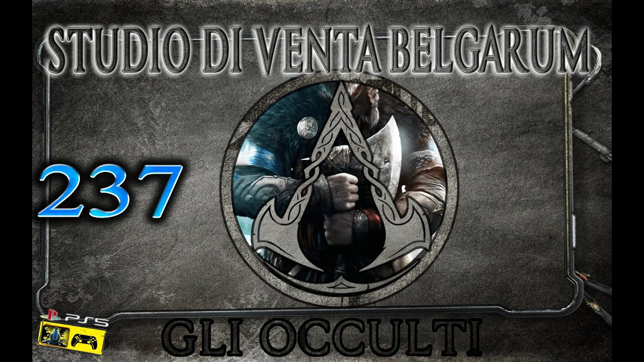 Assassin's Creed Valhalla ARTIGLIO NELLO STUDIO DI VENTA BELGARUM ☠️ OCCULTI💀WINCESTRE 🎮 237 PS5 UHD