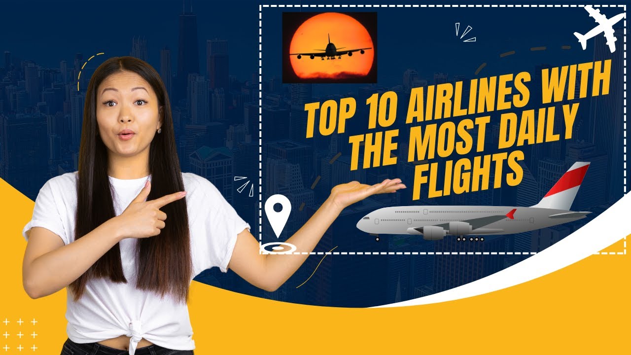 ✈️Daily Flight Dominance - Top Airlines Revealed!  #AviationInsights #SkyHighStats #infotonicThrives