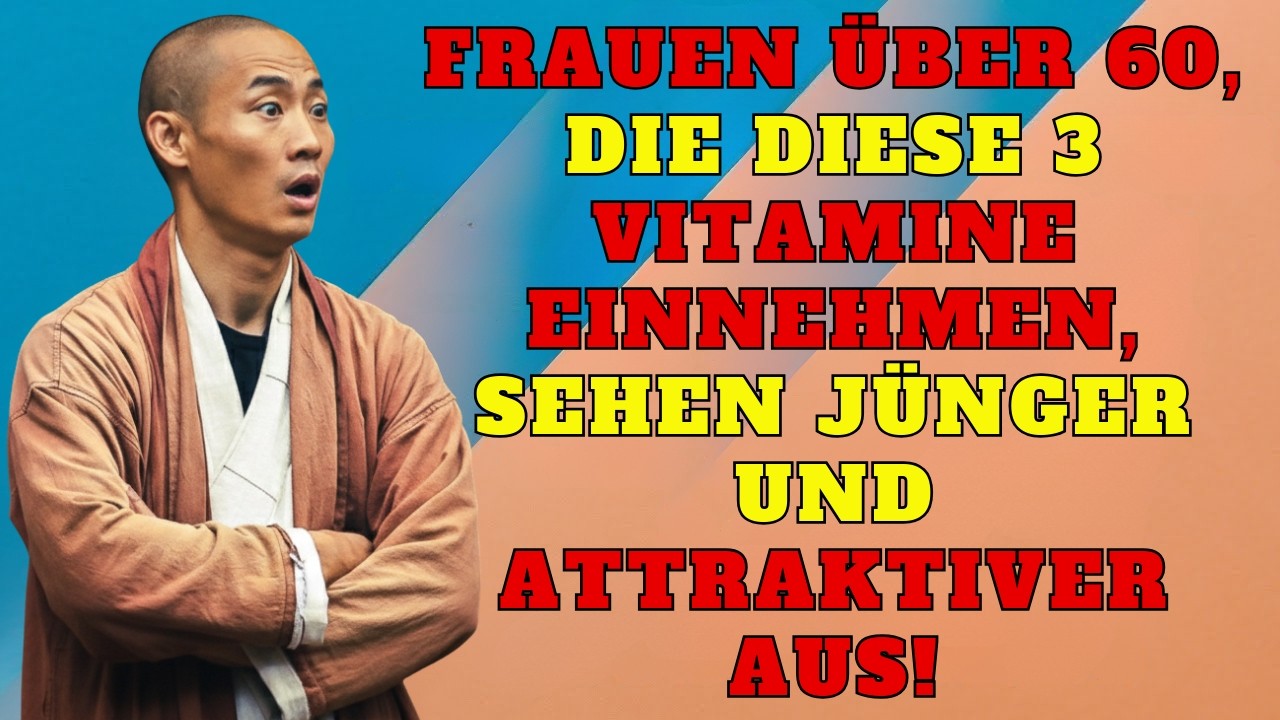Über 50? Ältere Frauen: Nehmen Sie diese 3 Vitamine, um fast über Nacht jünger auszusehen