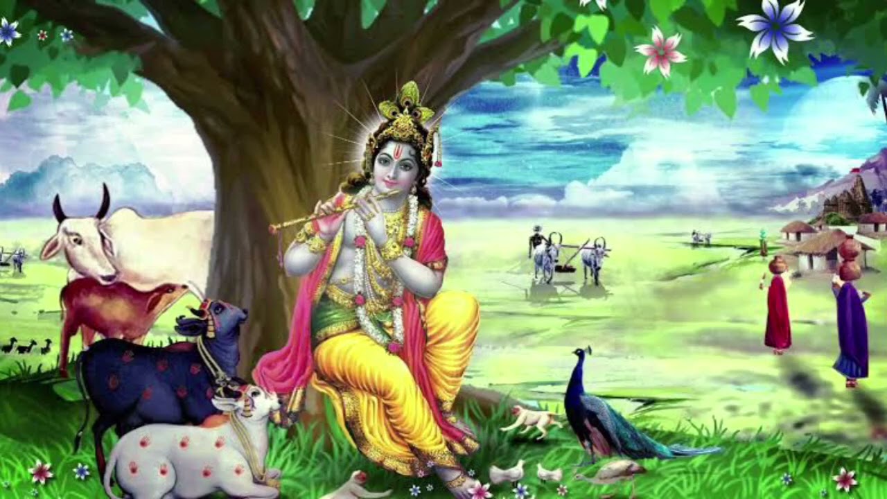 वृंदावन बोले मोर हो मोर# गोकुल में शोर बड़ा भारी से 🙏🙏