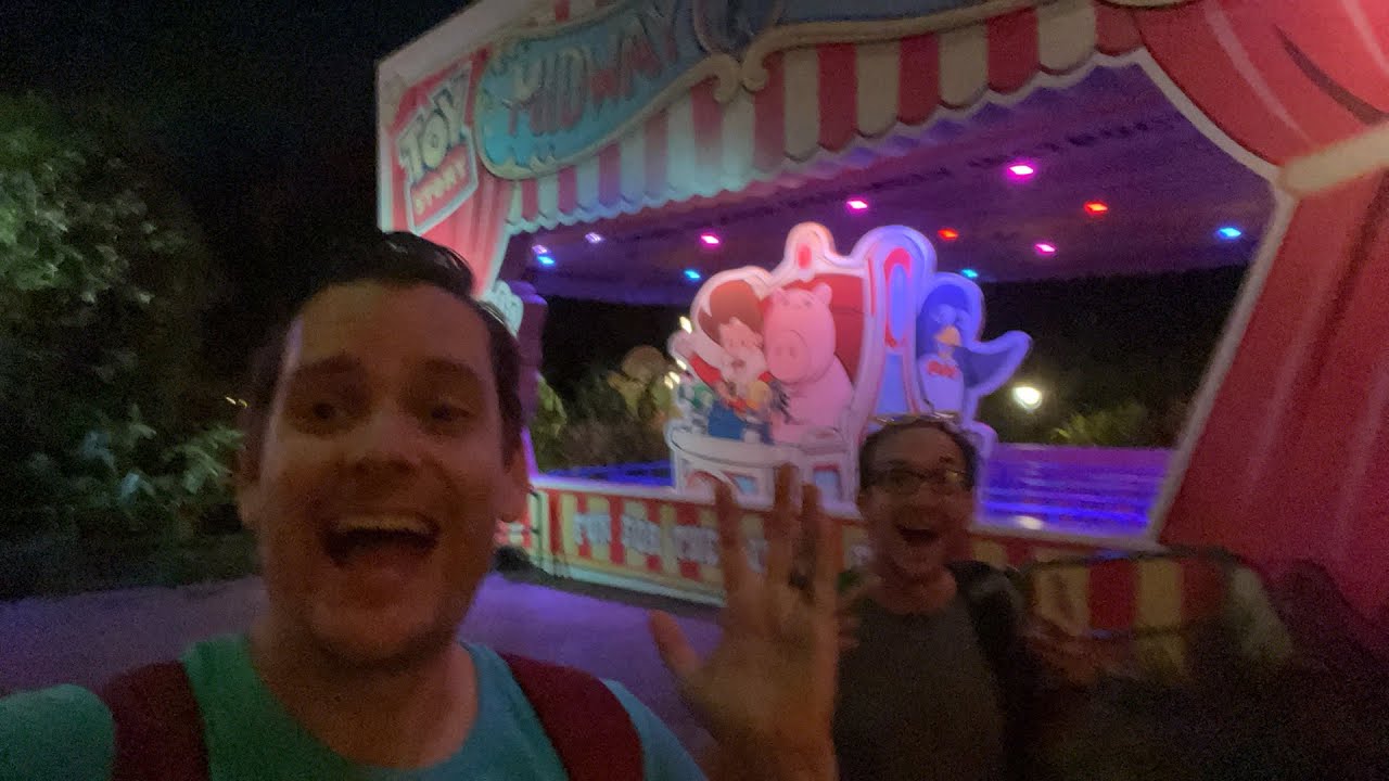 Toy Story Mania Last around
