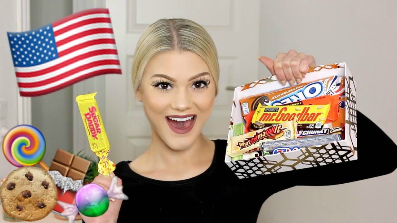 DANISH GIRL TRYING AMERICAN CANDY | 130K SUBS SPECIAL