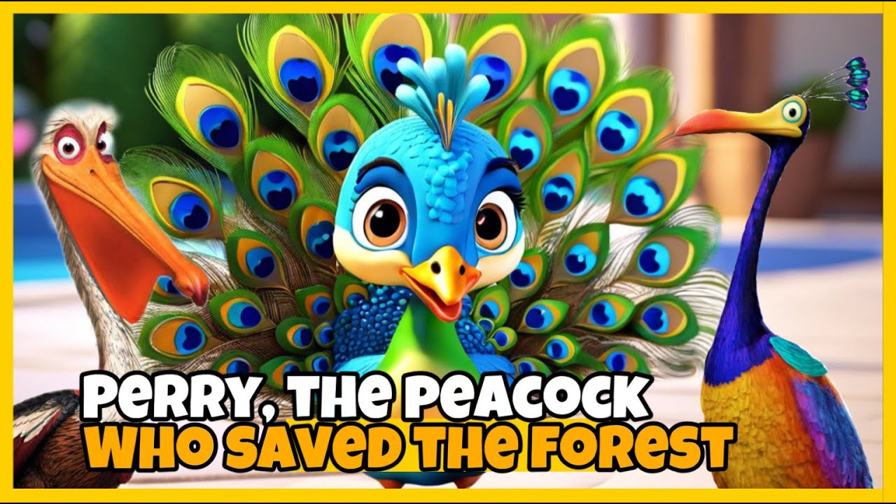 The Peacock who taught kindness I Bedtime Stories for Kids in English