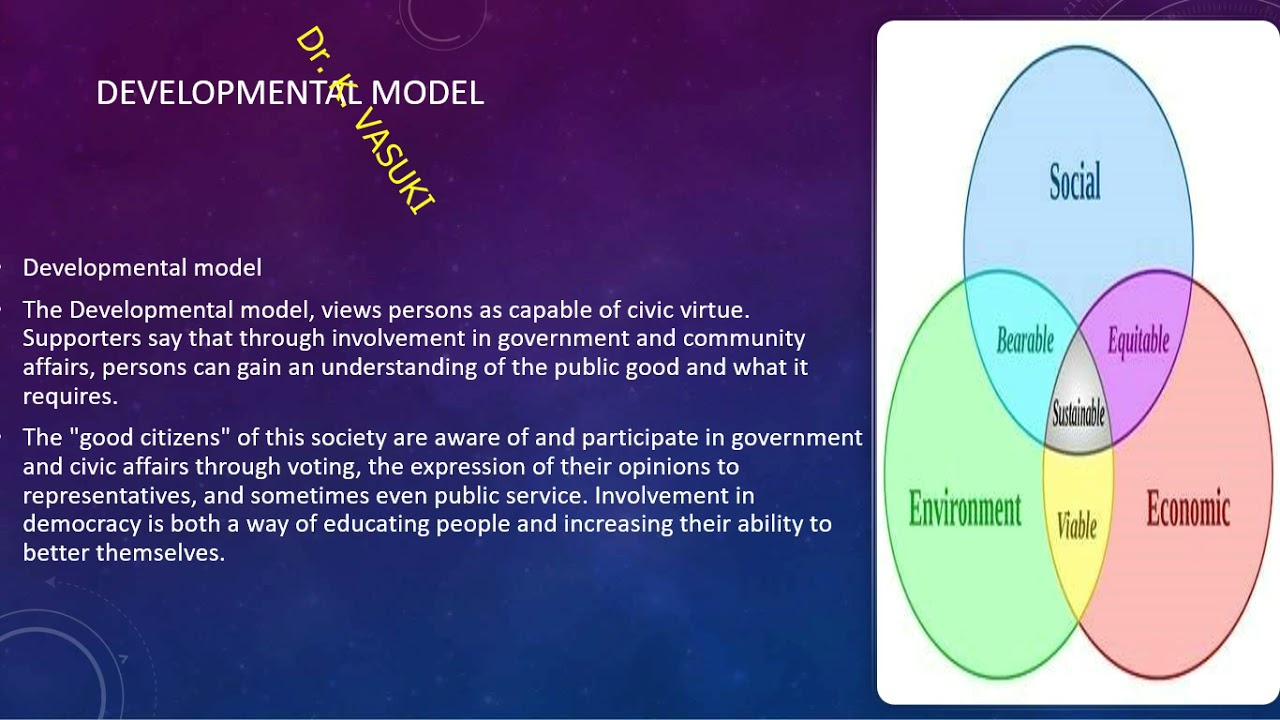DEVELOPMENTAL MODEL IN SOCIAL WORK