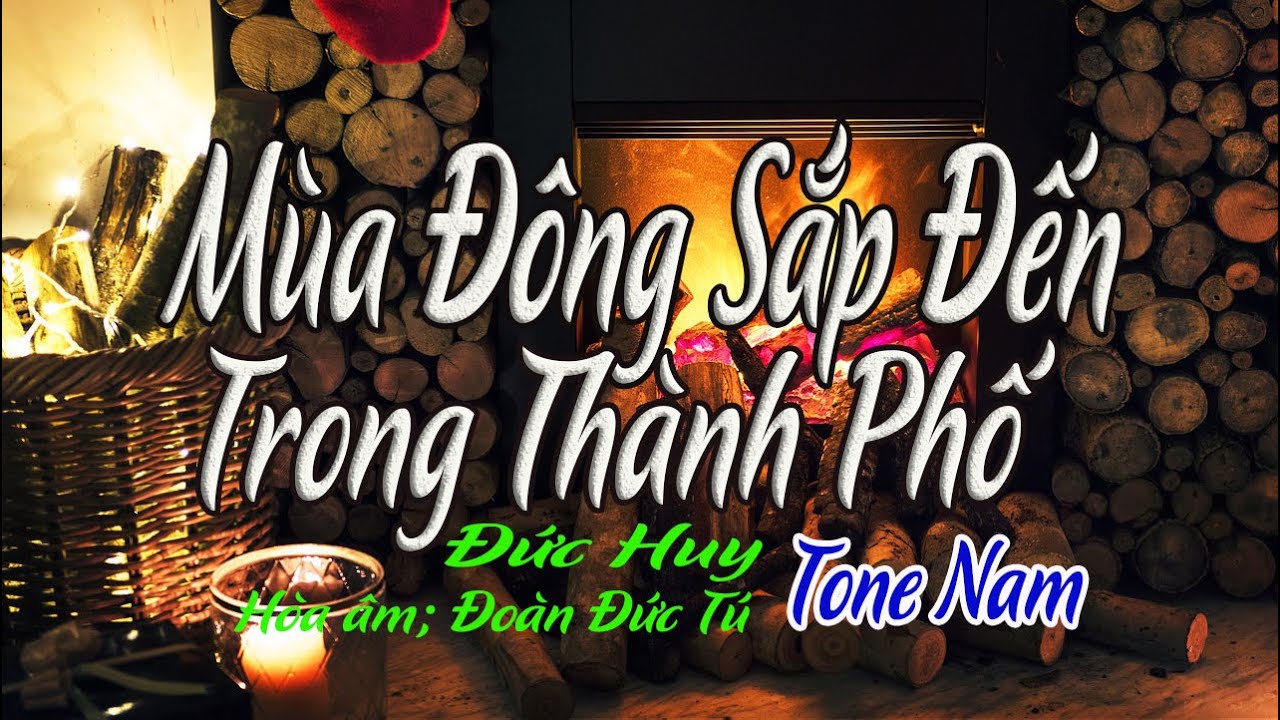 karaoke Mùa Đông Sắp Đến Trong Thành Phố |tone Nam|