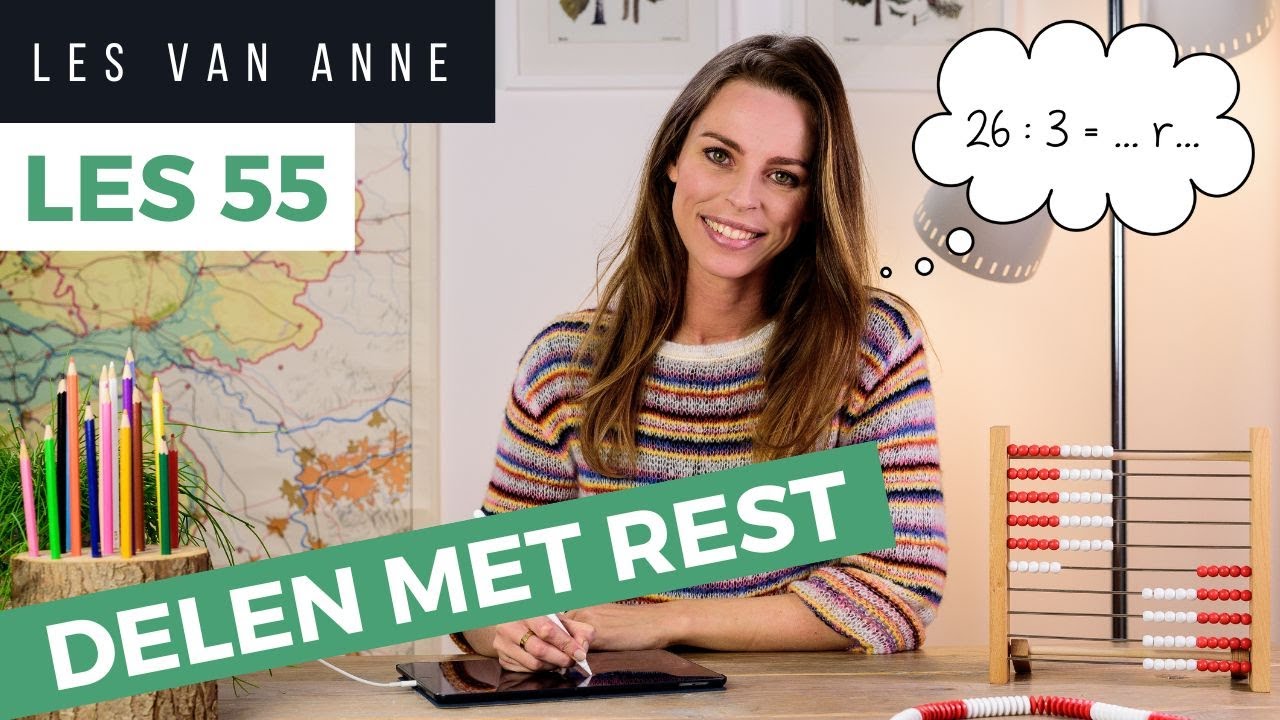 Delen met rest - Rekenen groep 5 - Deelsommen