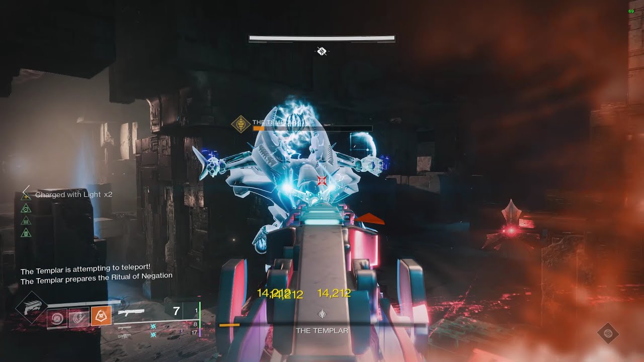 Vault Of Glass Raid: TEMPLAR BOSS FIGHT! (No Commentary) - Destiny 2