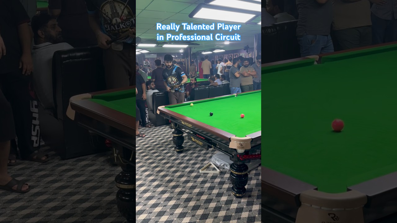 Snooker Current Professional Player 1 & Only Haris Tahir Great Match Winning Shots. #Snooker #shots