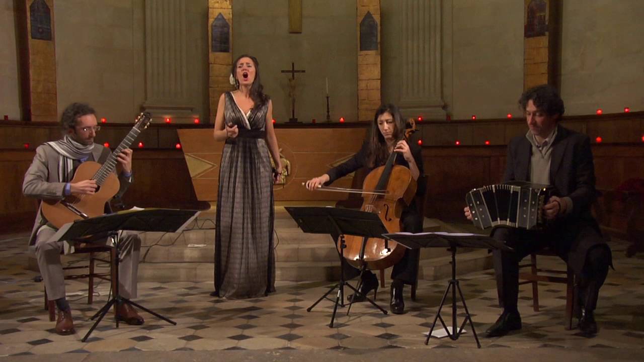 Gimiendo por ver el mar - Halffter - Mariana Rewerski, Miwa Rosso, Juanjo Mosalini & Martin ACKERMAN