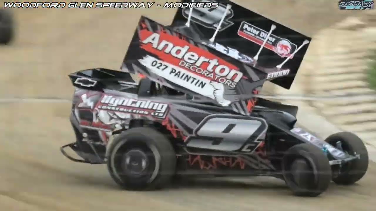 MODIFIEDS, WOODFORD GLEN SPEEDWAY.