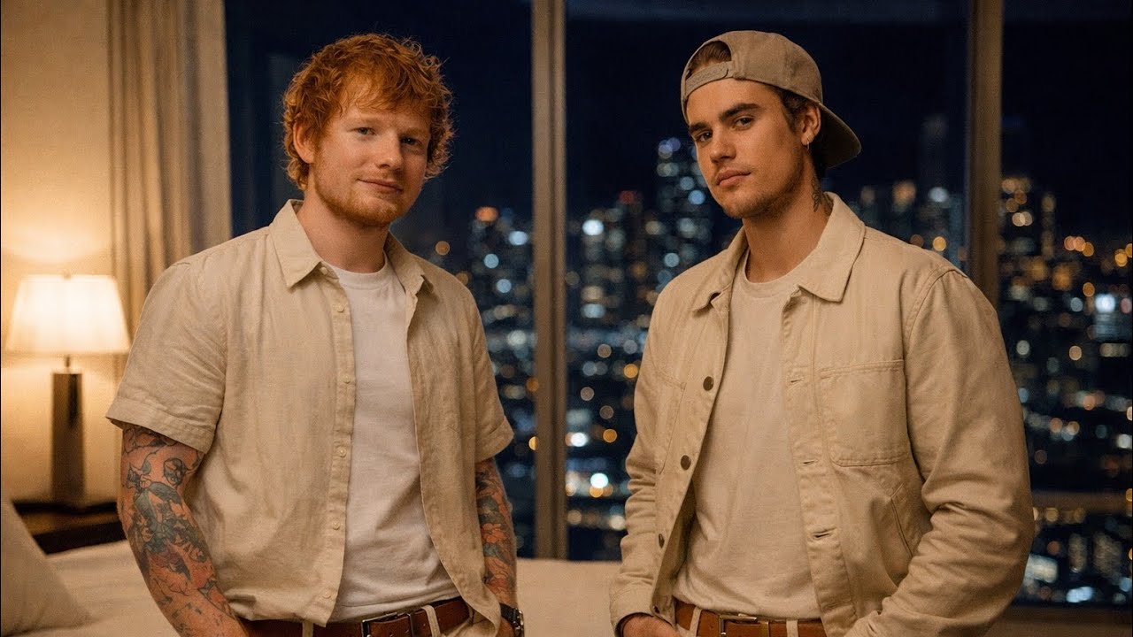 Ed Sheeran & Justin Bieber - Hotel Room [Lyric]