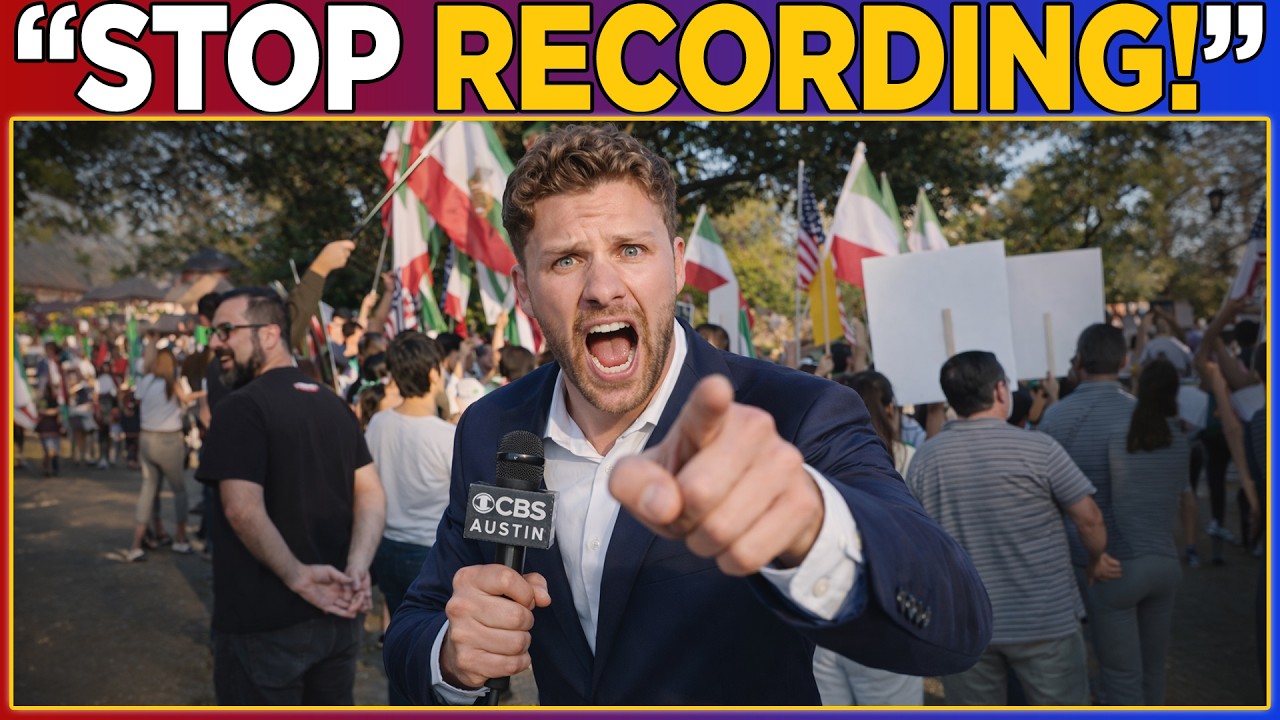 CBS Caught CENSORING Iranians CELEBRATING Trump