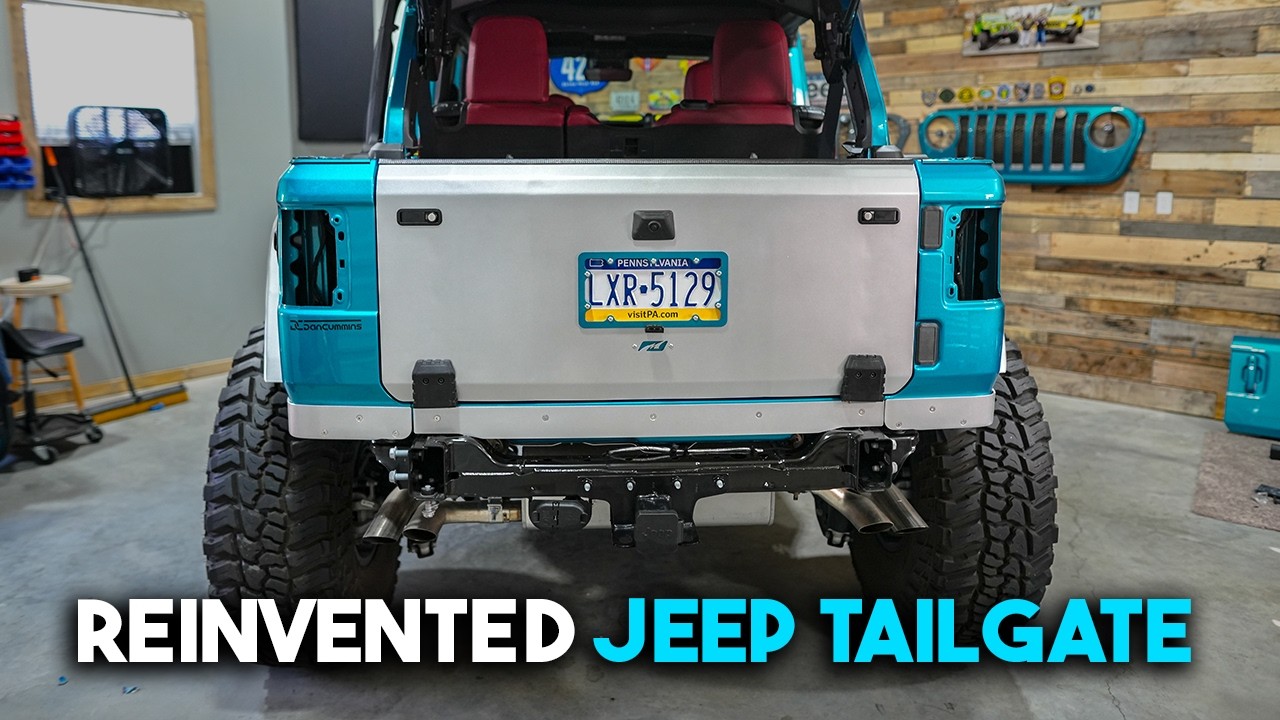 Brand NEW Jeep Wrangler Tailgate!