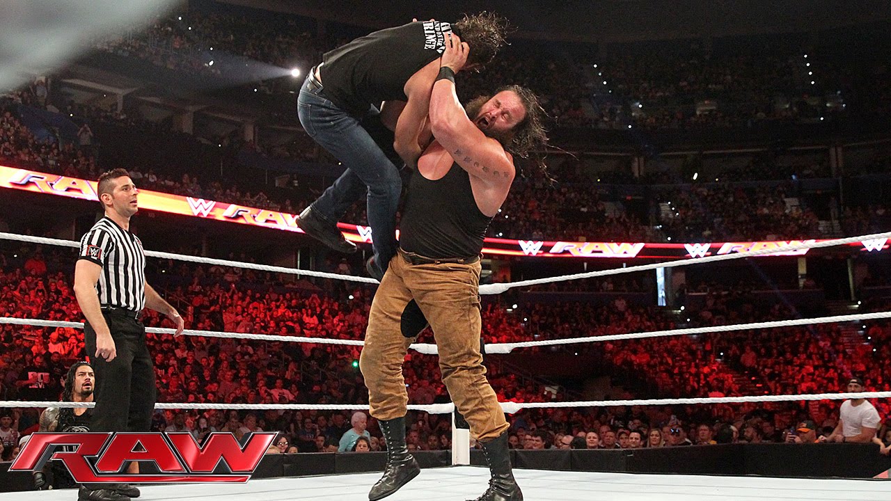 Дин Эмброуз против Брона Строумана: Raw, 31 августа 2015 г.