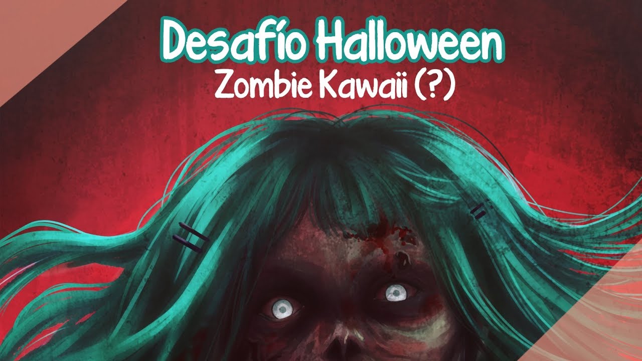 🌟 DESAFÍO HALLOWEEN: Zombie Kawaii (?) Σ(･口･) 🌟 By Piyoasdf