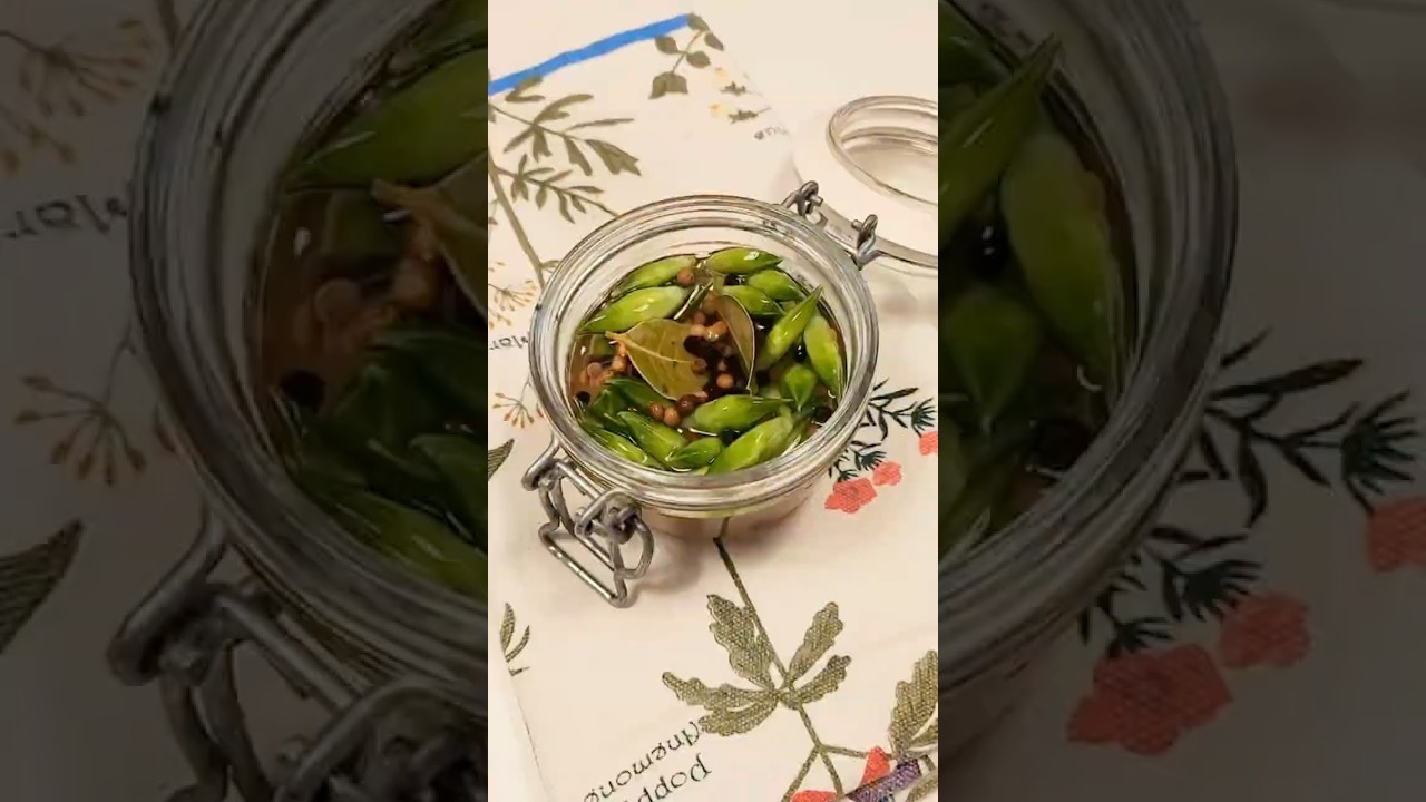 B&Auml;RLAUCH-KAPERN selbst machen! 😲🧄 (Geniales Rezept f&uuml;r Wald-Kapern)