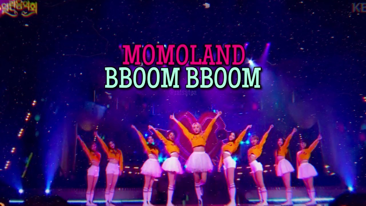 MOMOLAND - BBOOM BBOOM but you’re performing [BASS BOOST]