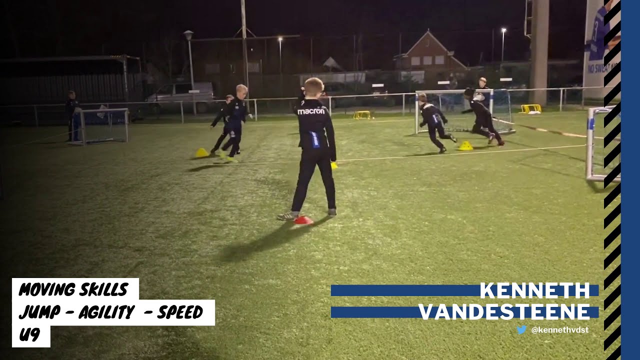 Moving Skills // Jump, Agility & Speed // Club Brugge U8-U9