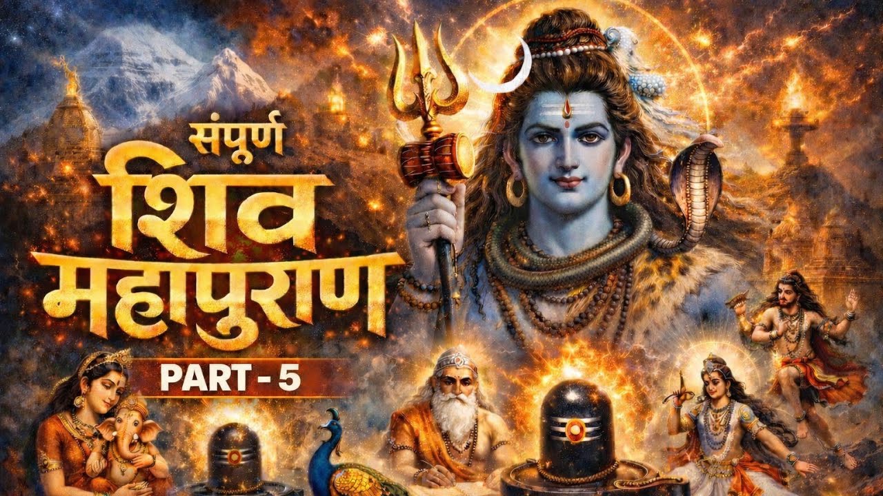 संपूर्ण शिवपुराण भाग - 05 | Complete Shivpuran Part- 05 | Shivpuran Audio Book by Abhishek pandey