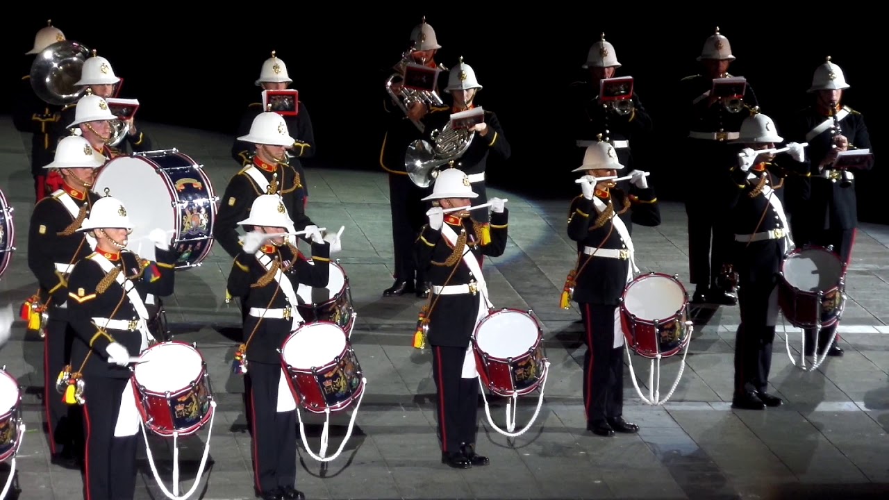 Bicentenario Armada de Chile, Royal Marines Band, Tattoo 2018 Valparaiso