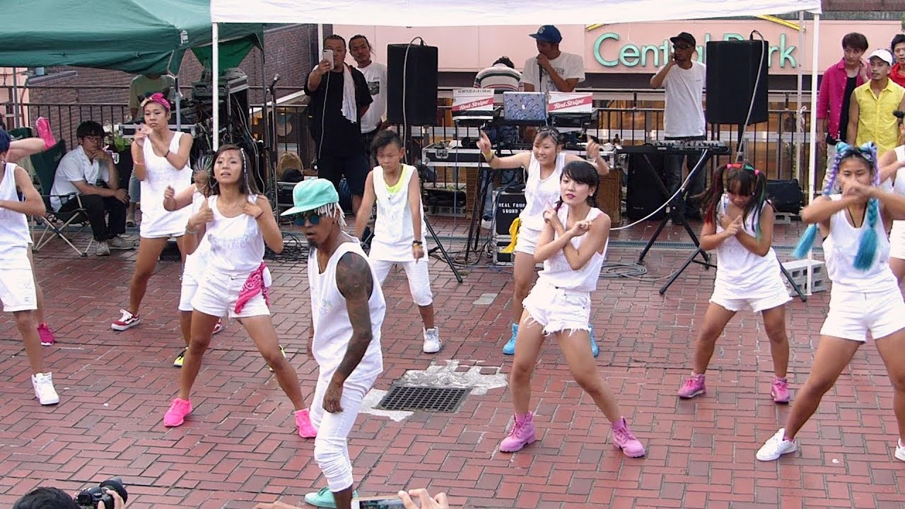 ジャマイカフェステイバル 2017（BAD JUSTICE with students）レゲエダンス