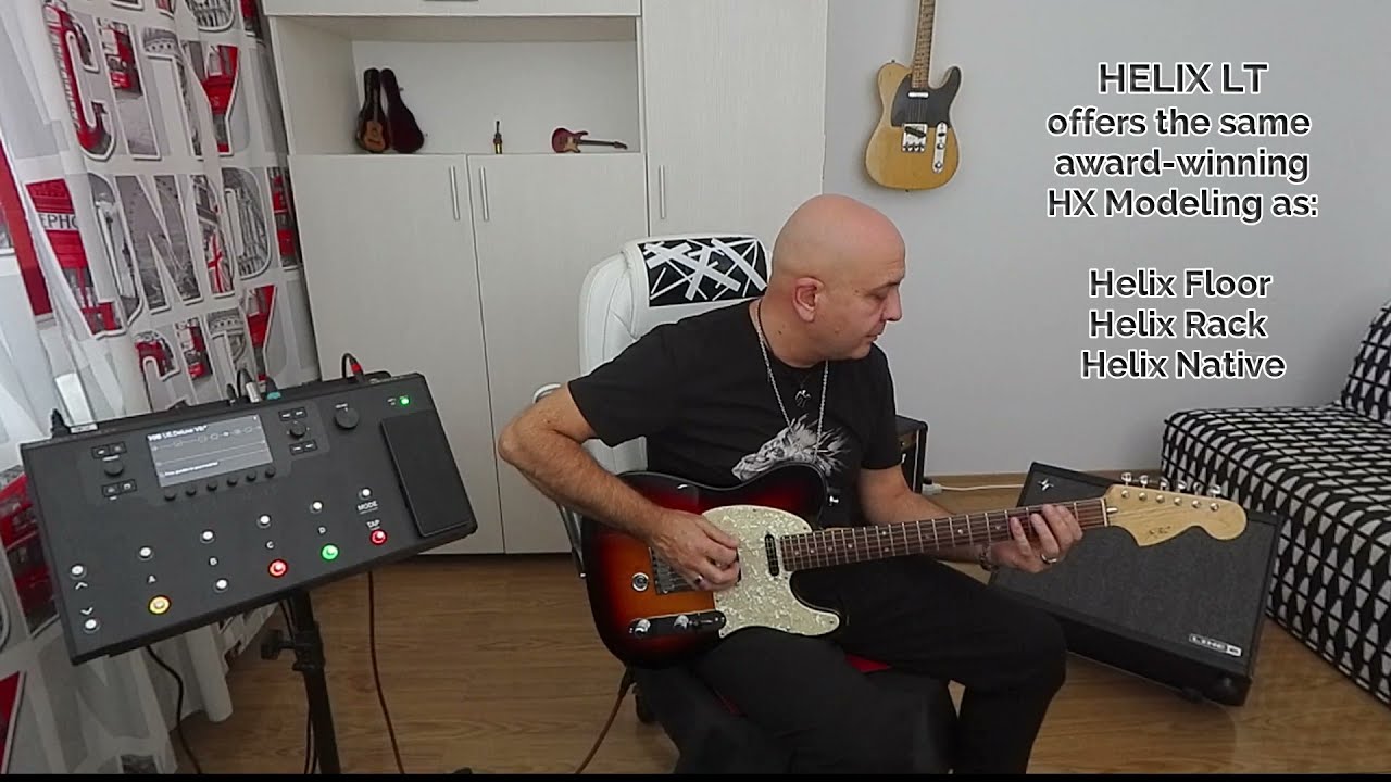 GEAR DEMOS by NICU PATOI - Line 6 HELIX LT