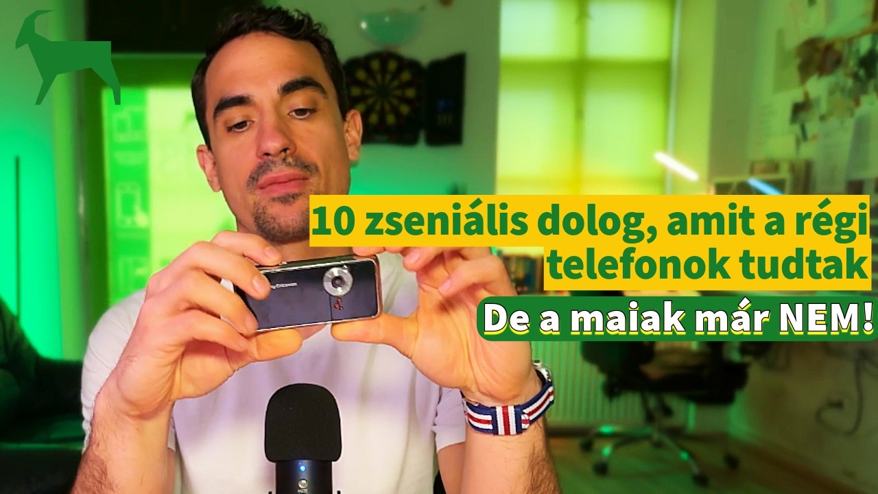 🔥 TOP 10 (+1) LEGMENŐBB FUNKCIÓ, AMI ELTŰNT A TELEFONOKBÓL! 📴 (És amiket ma nagyon hiányolunk...)