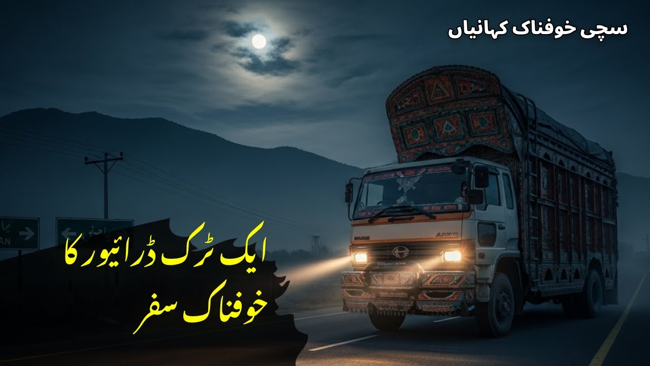 Truck Driver’s Scariest Night Alone | Real Jinn Encounter Story