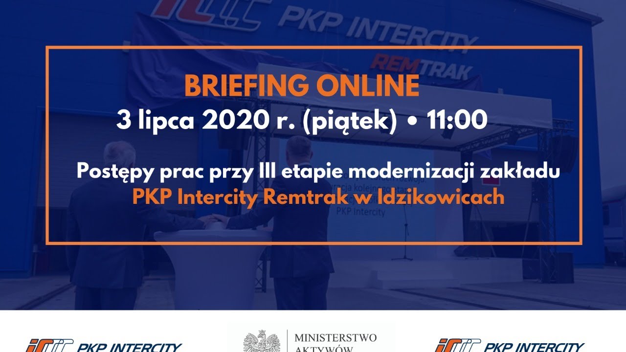 Postęp trzeciego etapu modernizacji zakładu PKP Intercity Remtrak w Idzikowicach
