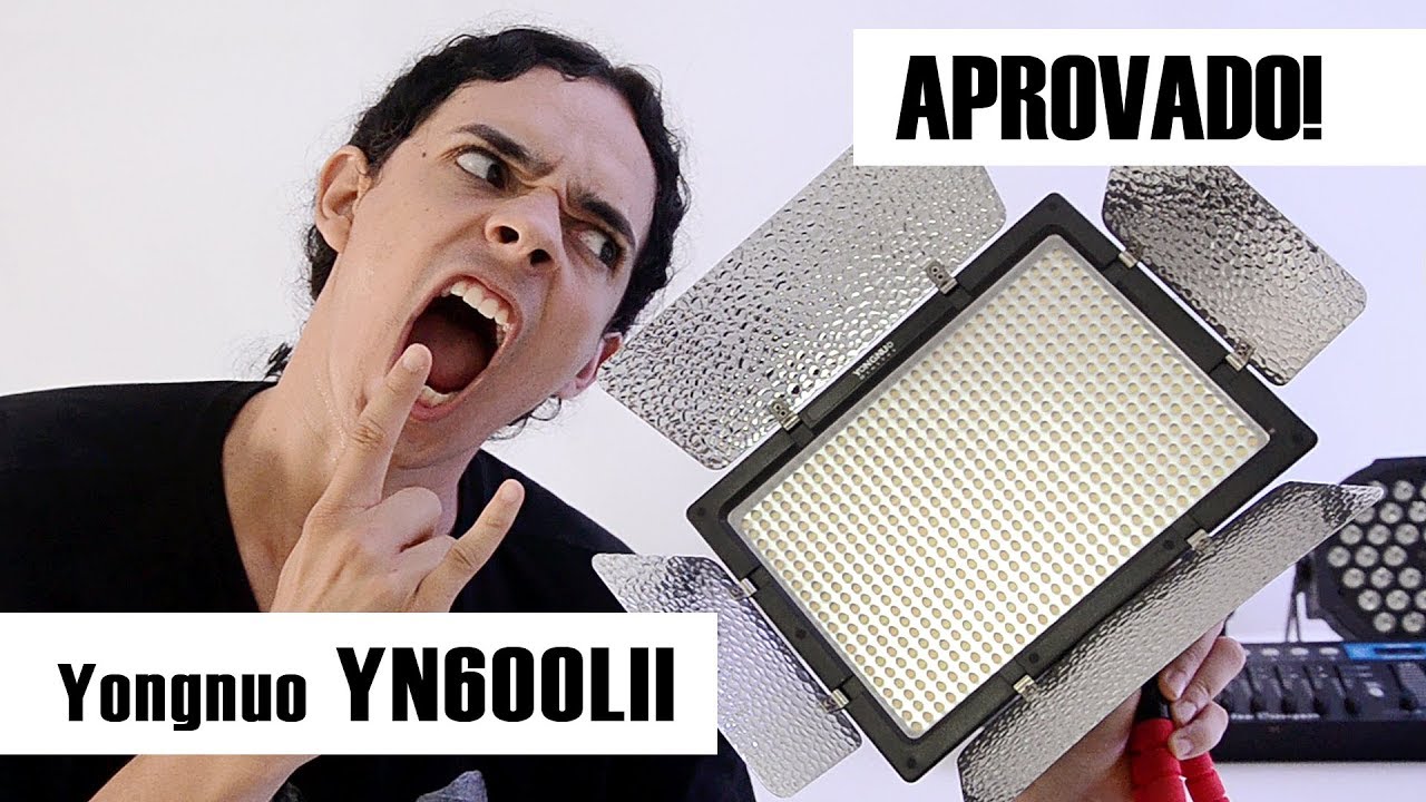 Yongnuo YN600L II Iluminador de Vídeo LED | yn 600 l 2 bicolor | tutorial