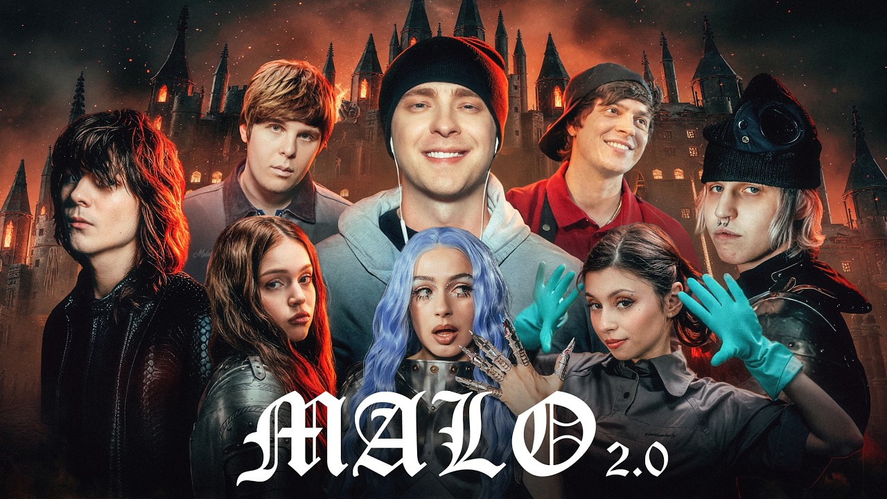 Егор Крид - MALO 2.0 (ft. OG Buda Toxi$ Мэйби Бэйби Baby Cute Дора madk1d тёмный принц) КЛИП