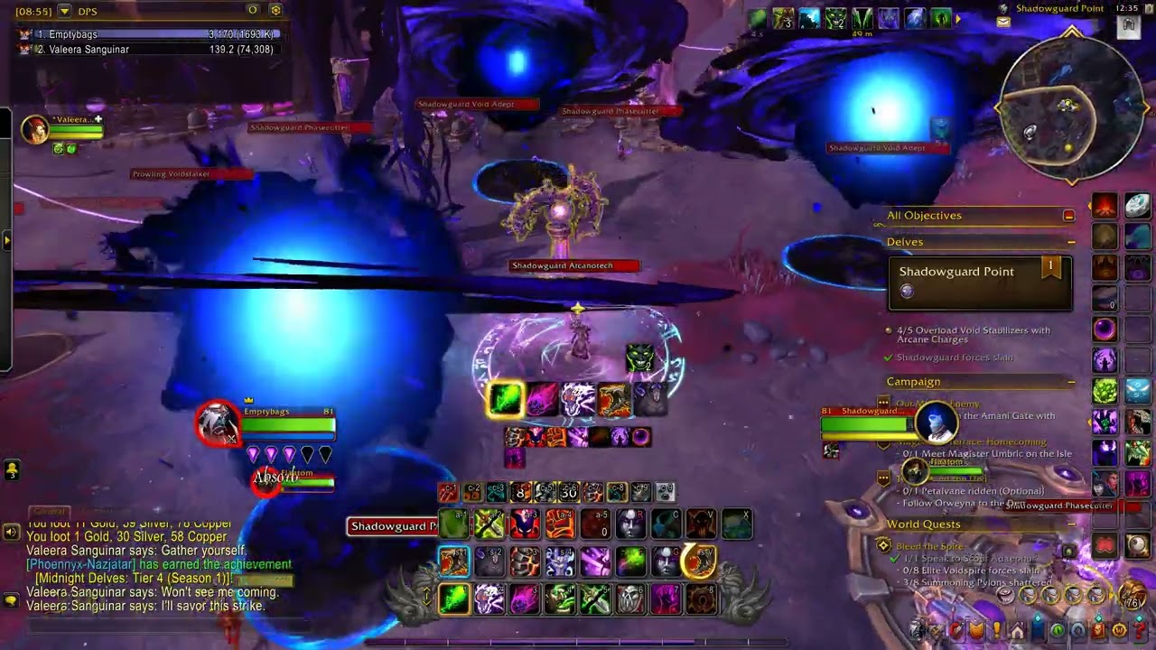 World Of Warcraft midnite delve