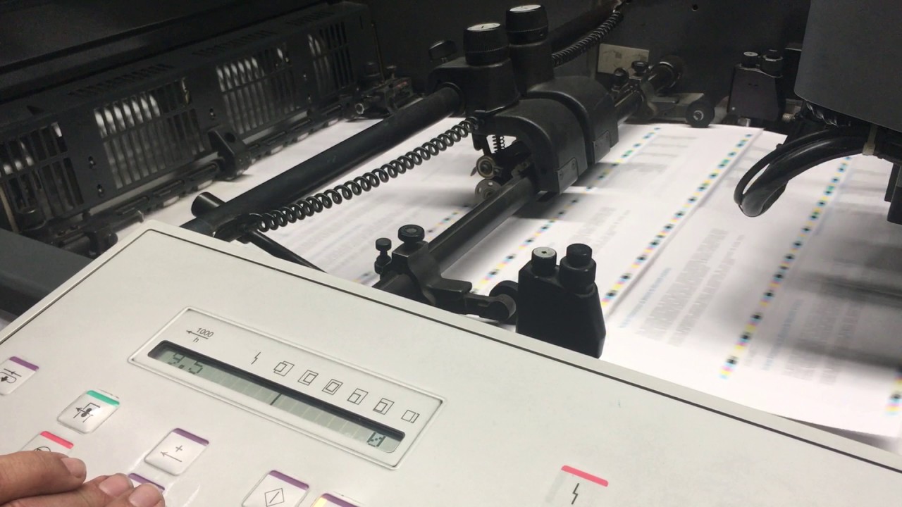 Intermak Graphic Machinery: Heidelberg Speedmaster SM 52-10-P with Axis Control Year: 2007