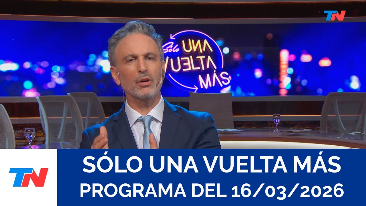 SÓLO UNA VUELTA MÁS I (Programa completo del 16/03/2026)