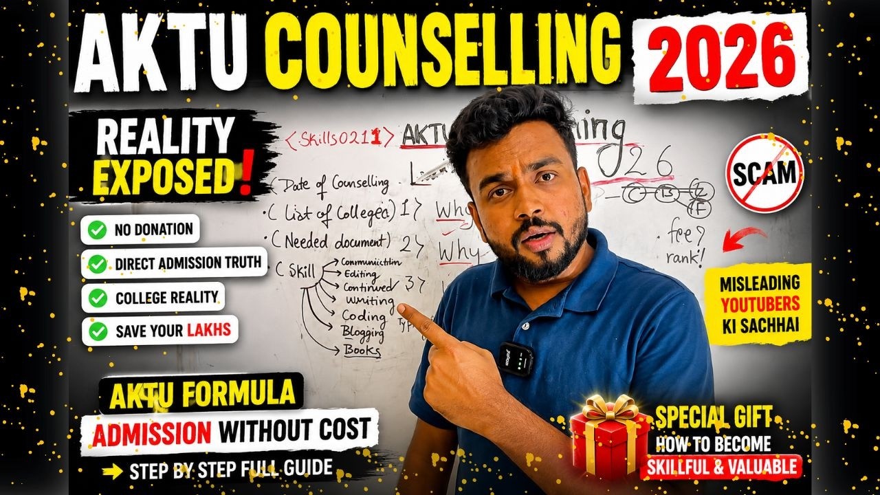 AKTU Counselling 2026 Reality 😱 | NO DONATION Needed |aktu counselling 2026 for btech