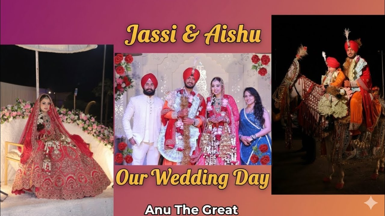 Jassi & Aishu's Wedding Day 🔥💃 Grand Entry, Emotions & Epic Celebrations! | Anu the Great