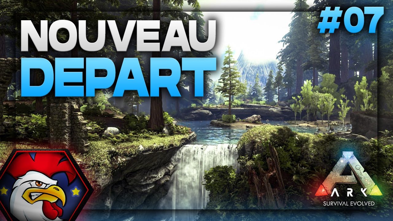 Nouvelle aventure ARK [EP7] : deyno ? water drop island ? [rediff twitch]