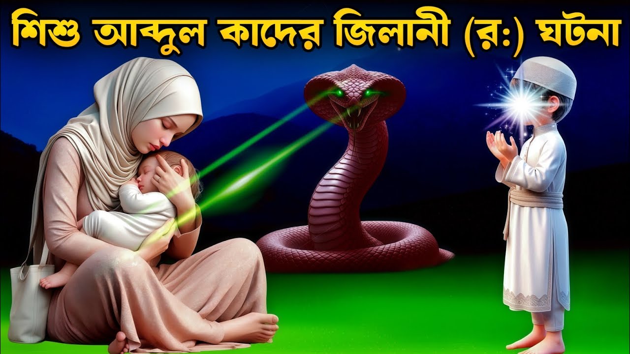 আব্দুল কাদির জিলানী ও এক সন্তান হারা মায়ের করুন কাহিনী | বড় পীরের 5টি অলৌকিক কেরামতি | ইসলামিক ঘটনা