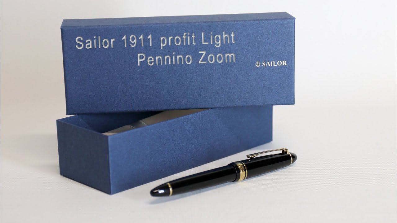 Sailor 1911 Profit Light pennino zoom - test e prova scrittura