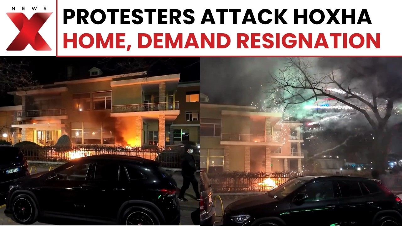 Albania Protest: Demonstrators Petrol Bomb Former Home of Enver Hoxha, Demand PM Resignation