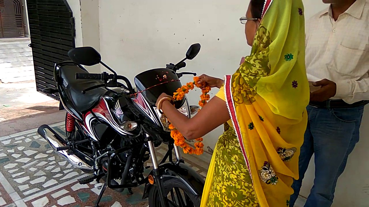 My First Bike Pujan in Jaipur