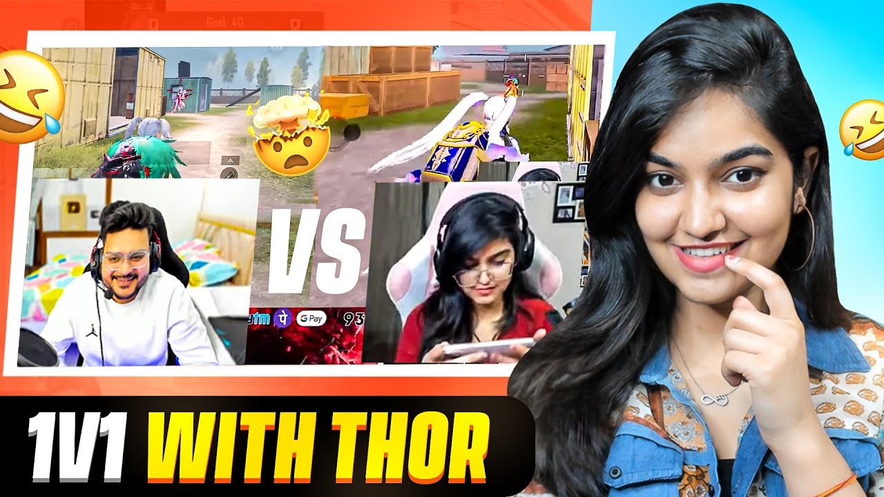 1V1 WITH THOR GAMING | REACTION VIDEO @Thor Gaming
