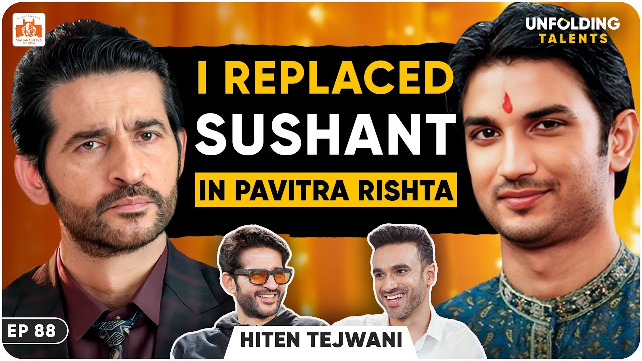 Hiten Tejwani REVEALS: TV Actors Income & Hectic Life, Replacing Sushant, Pakistani Drama | UT EP88