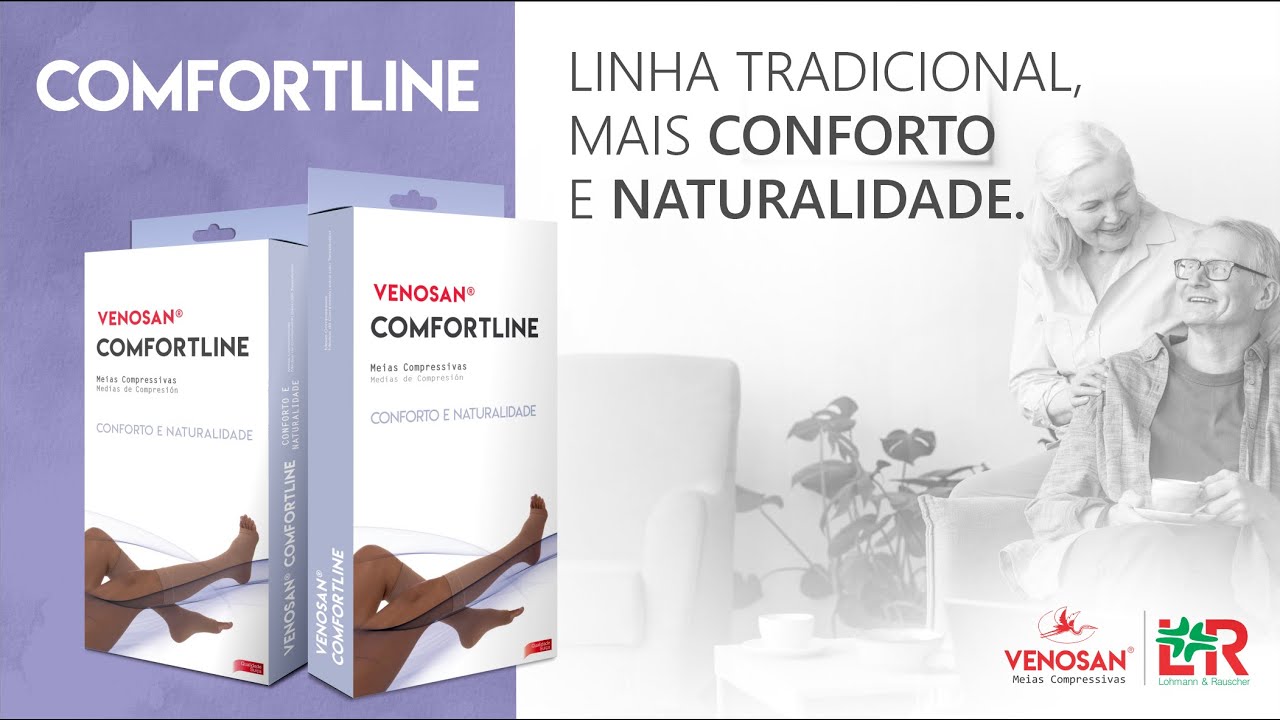 COMFORTLINE - LINHA TRADICIONAL DE MEIAS COMPRESSIVAS