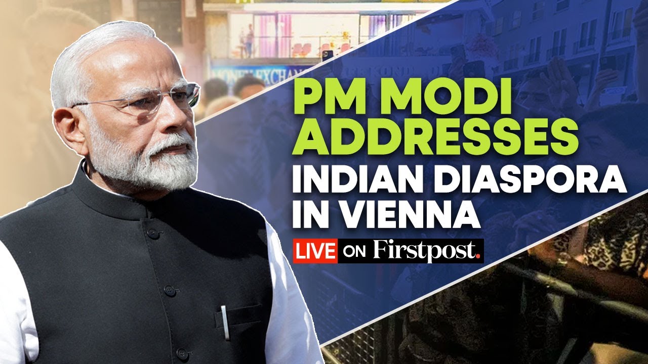 PM Modi in Austria LIVE: India's PM Modi Addresses Indian Community in Vienna