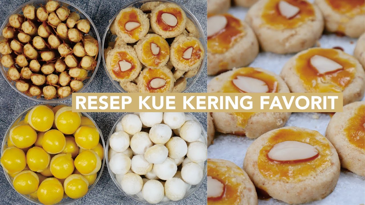 Resep Kue Kering Lebaran TANPA TELUR TANPA MIXER LUMER RENYAH | Kue Kacang Favorit