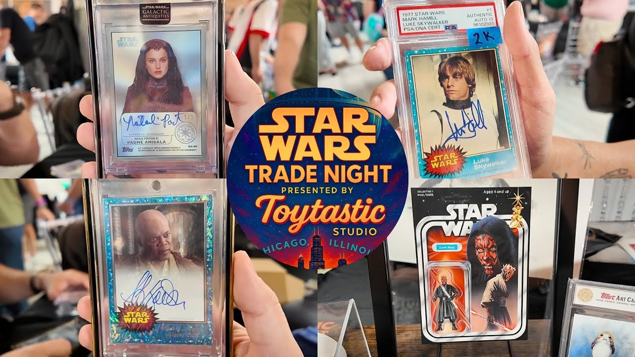 INSANE Star Wars Trade Night @ National Card Show 2025