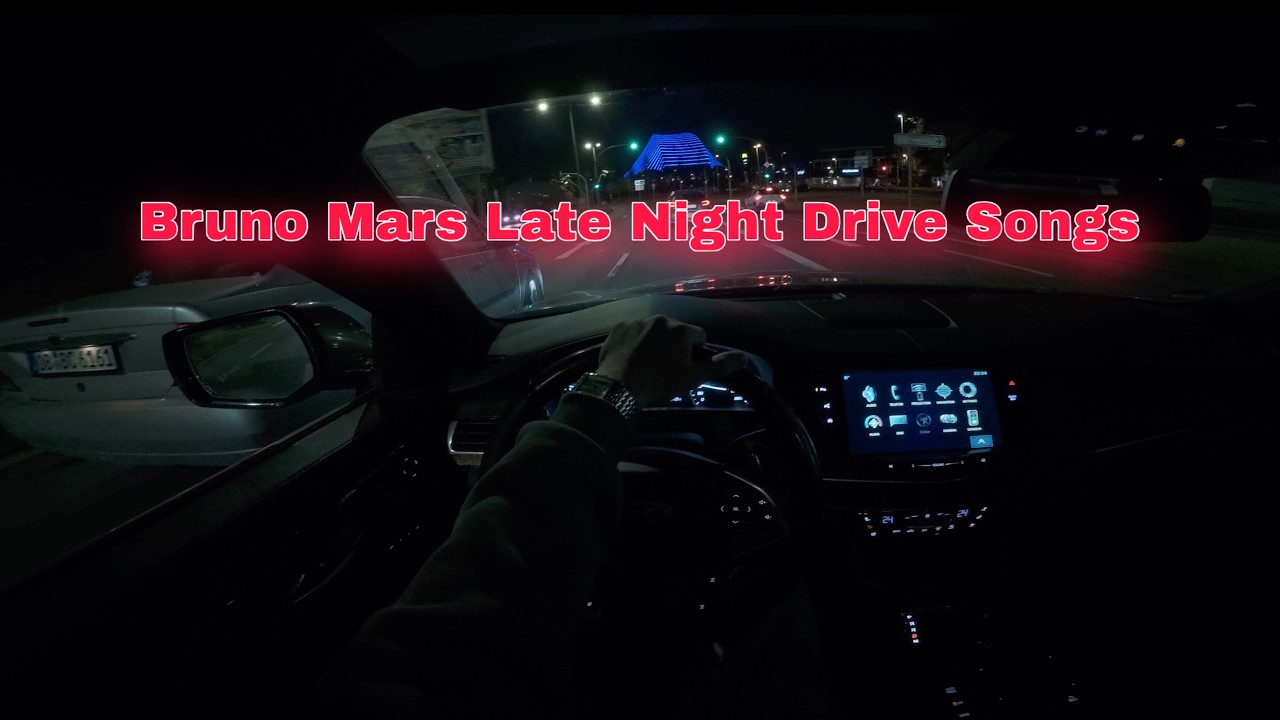 Bruno Mars Night drive Playlist | Pov. Night Drive