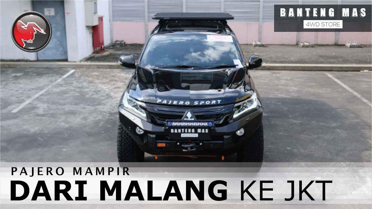 PAJERO MAMPIR DARI MALANG KE JKT (PIAK, YAKIMA, WARN, RIGID, PROFENDER, KMC, SUPERPRO)