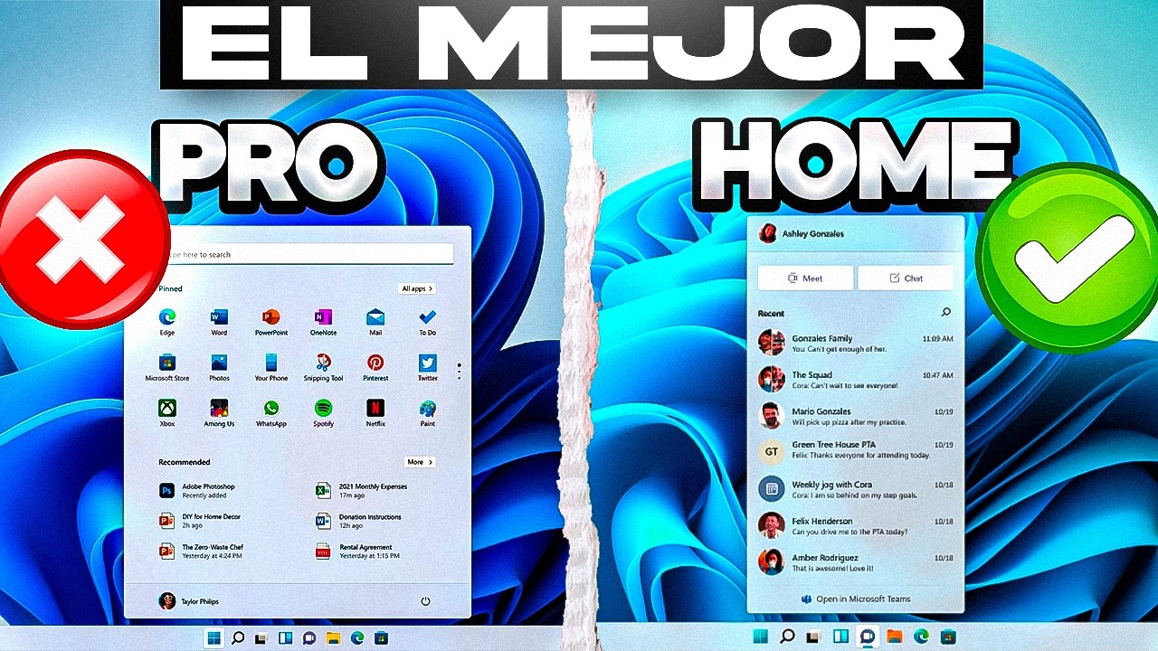 Windows 11 Home vs Windows 11 Pro / More FPS? / The Definitive Guide
